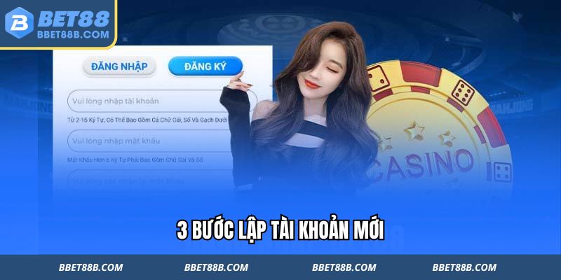Thiết lập tài khoản mới nhanh Thiết lập tài khoản mới nhanh